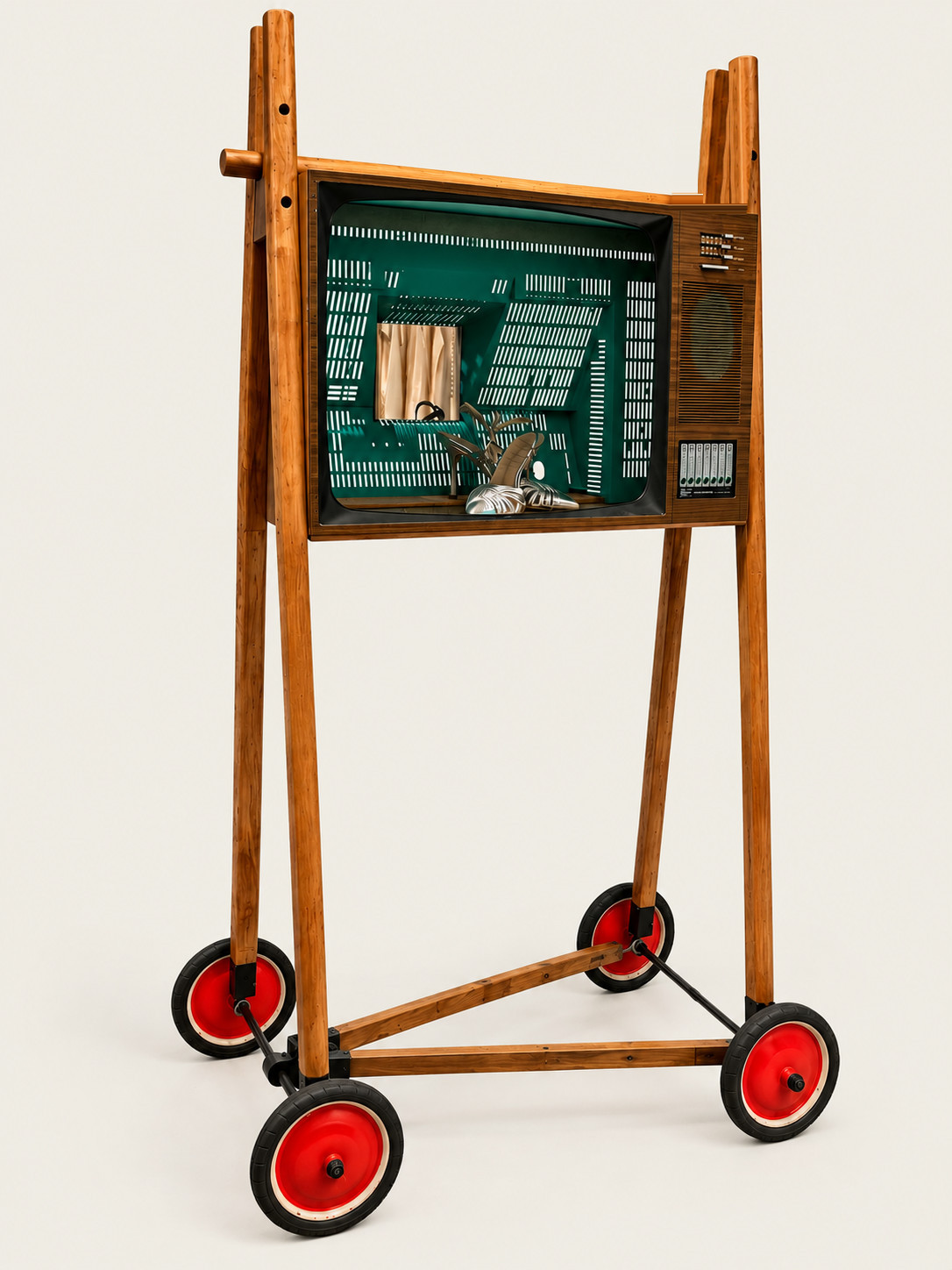 Telebar rodante